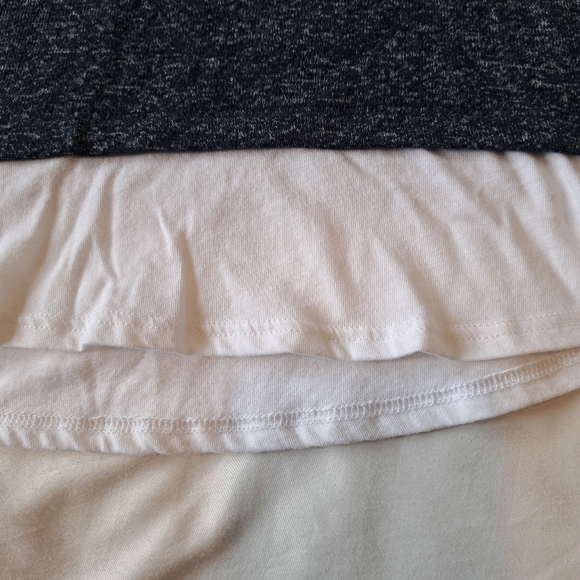 Abercrombie kids girls size 13/14 hooded blue & white hooded shirt VGUC - Picture 3 of 6